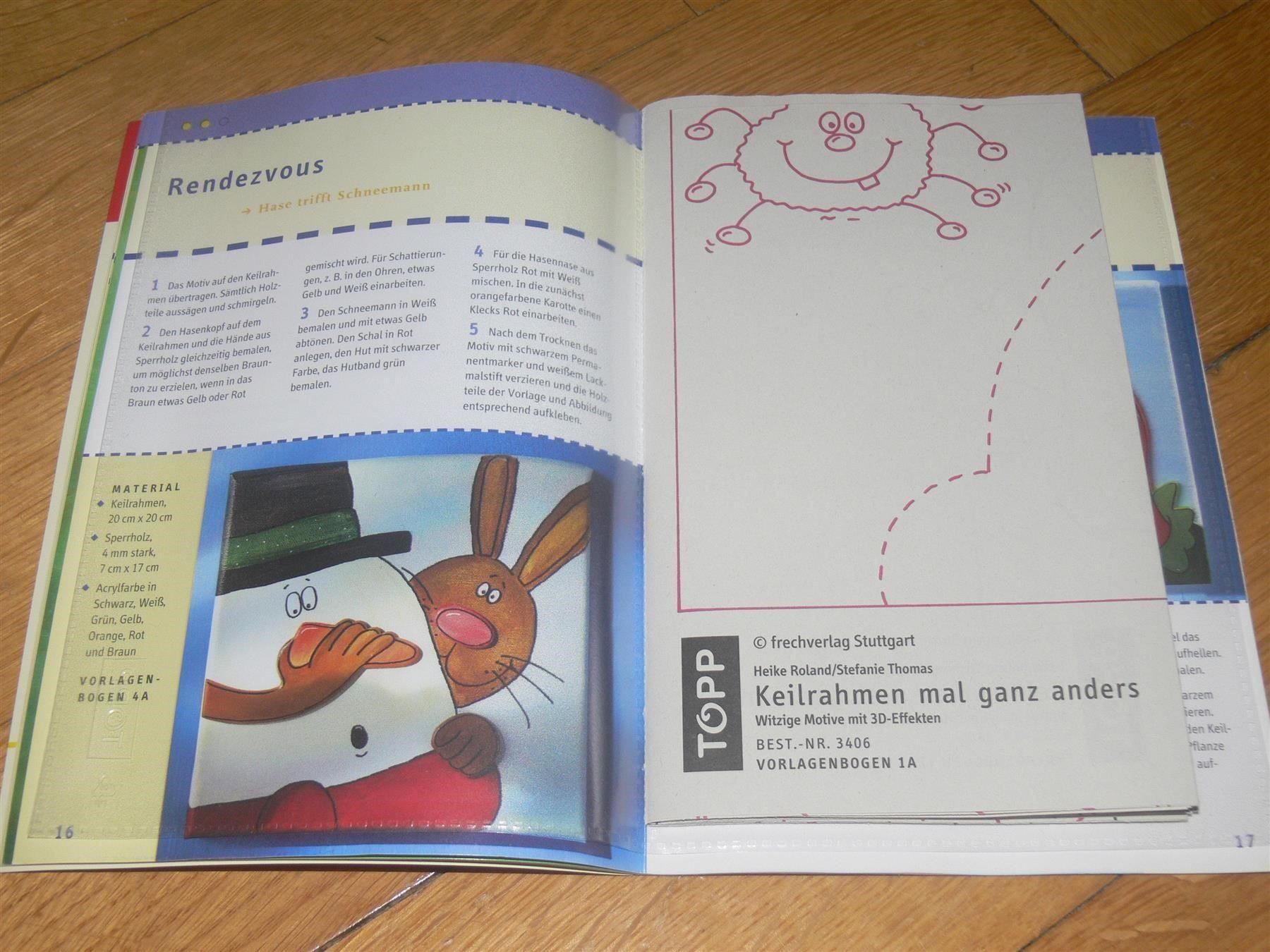 Libri: * Keilrahmen mal ganz anders / Topp 2005 - 3D Effekt – Usato da Muttenz venduto da Negnuja 2