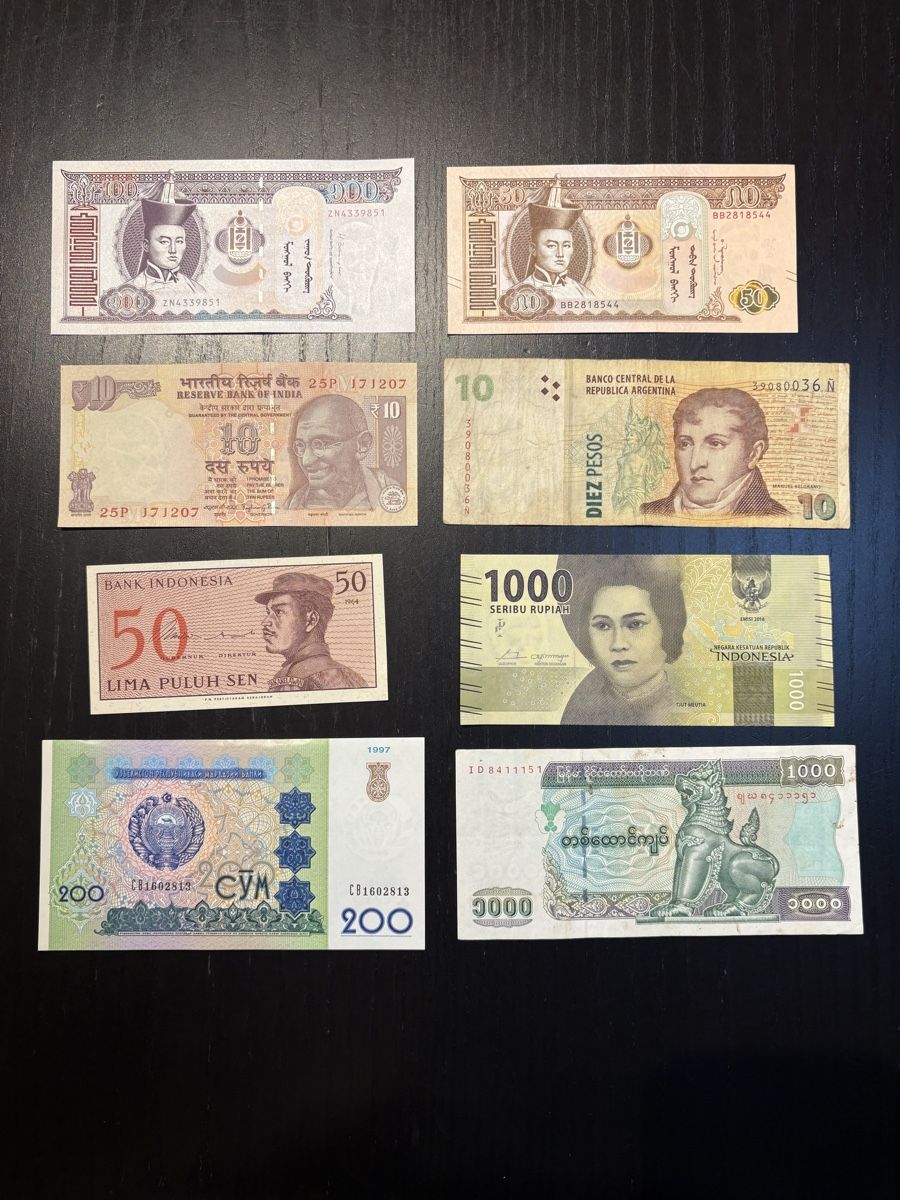 Billets de banque: Divers billets  – D'occasion à Autigny par Irochmaiden33