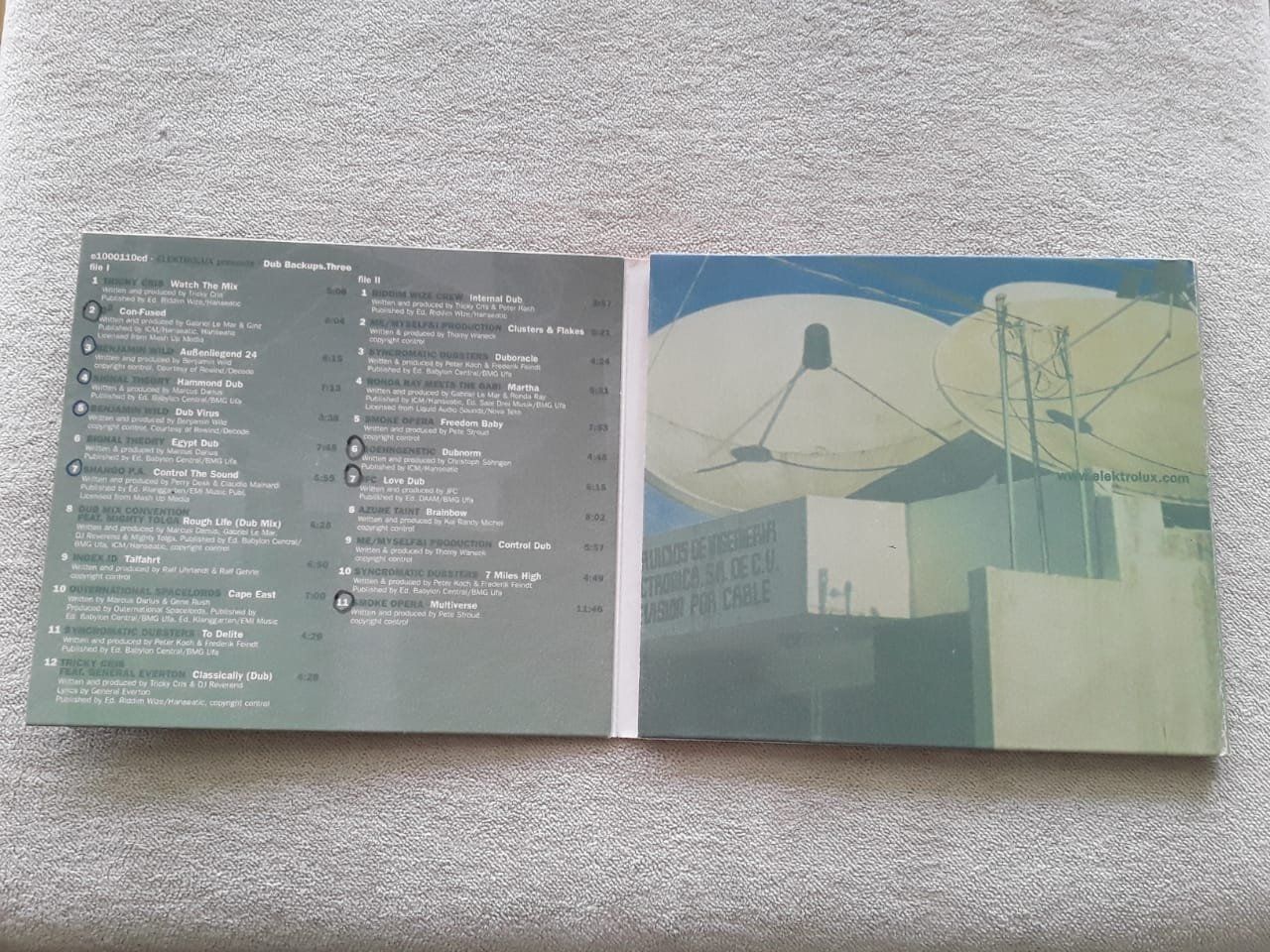 CD: Dub Backups Three - Elektrolux – Usato da Lenzburg venduto da Sepulmander 1