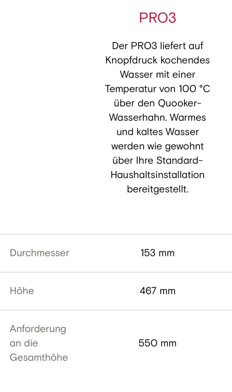 Bollitori: Quooker PRO3 3 Liter – Usato da Rifferswil venduto da hermyshermy 5