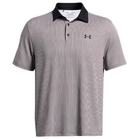 Under Armour Performance Striped Golf Polo - Large