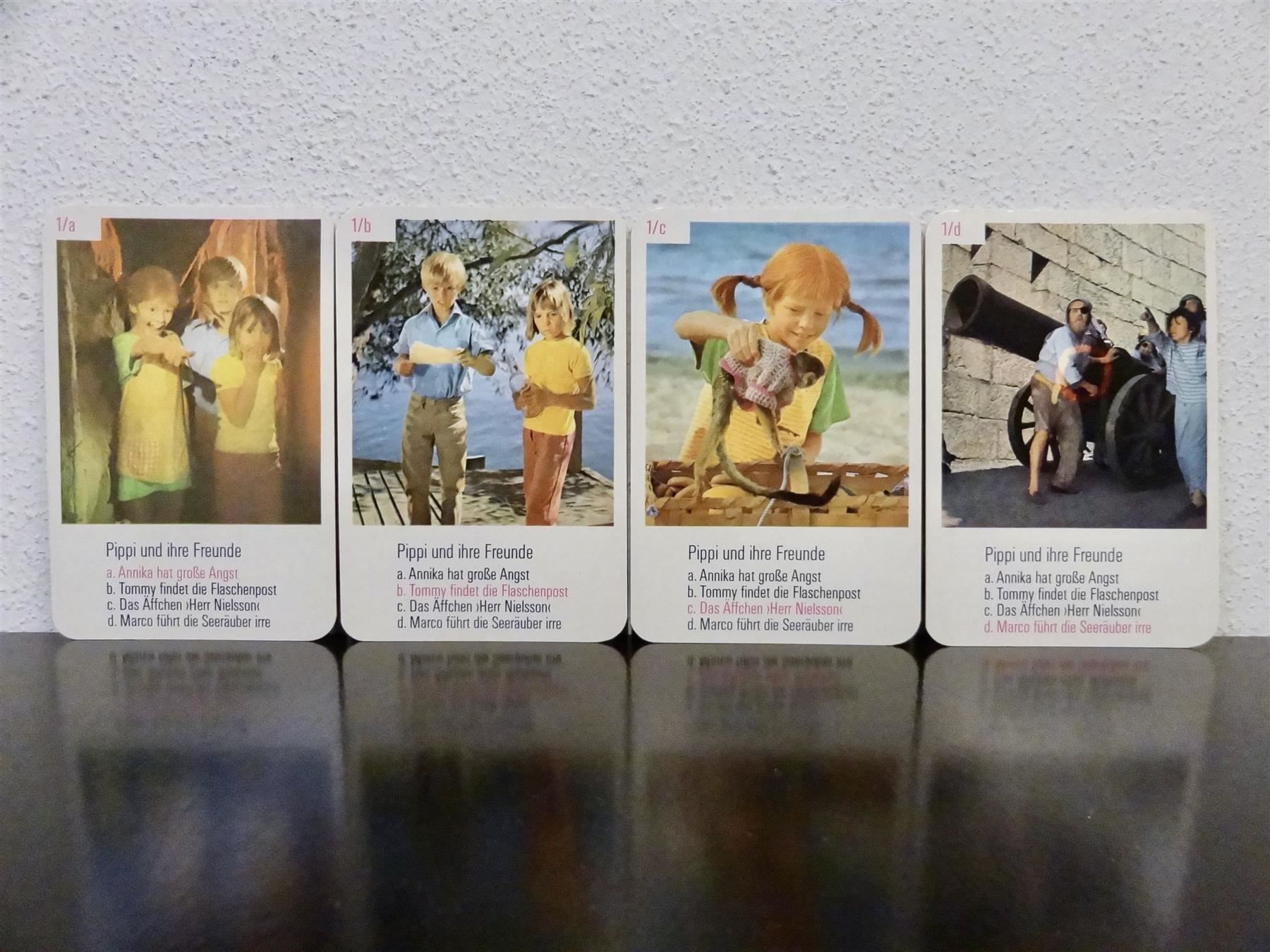 Ravensburger Giochi: schönes altes Quartett PIPPI LANGSTRUMPF – Usato da Kerzers venduto da wisaundso 3