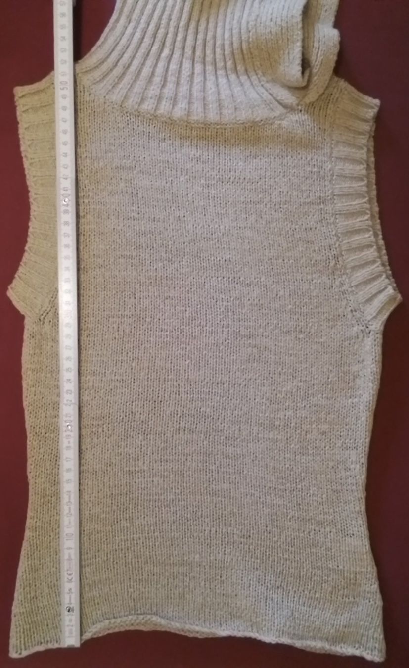 Top: Vintage Strick-Oberteil / beige / Grösse S/M – Nuovo (secondo la descrizione) da Zürich venduto da meinhobby 6