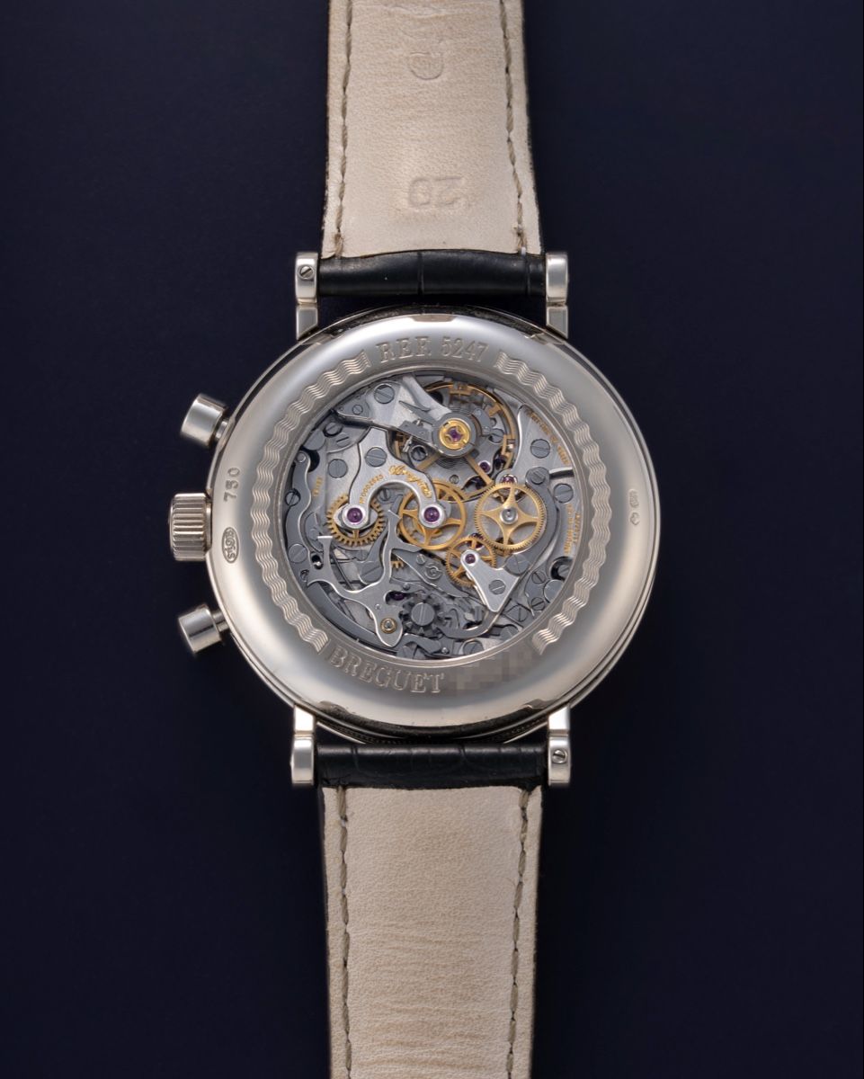 Breguet Uhren: Breguet Classique Chronograph in Weißgold mit Emaille-Dial – Gebraucht aus Zürich von DirectSalesZurich 1