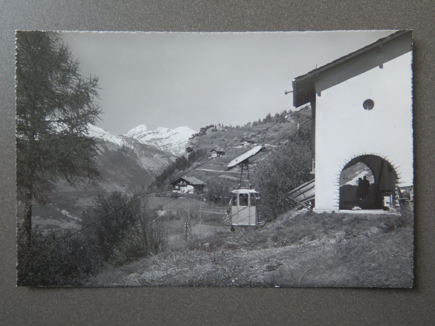 Cartoline postali: VERCORIN - TÉLÉFÉRIQUE – Usato da Wittenbach venduto da lipasal