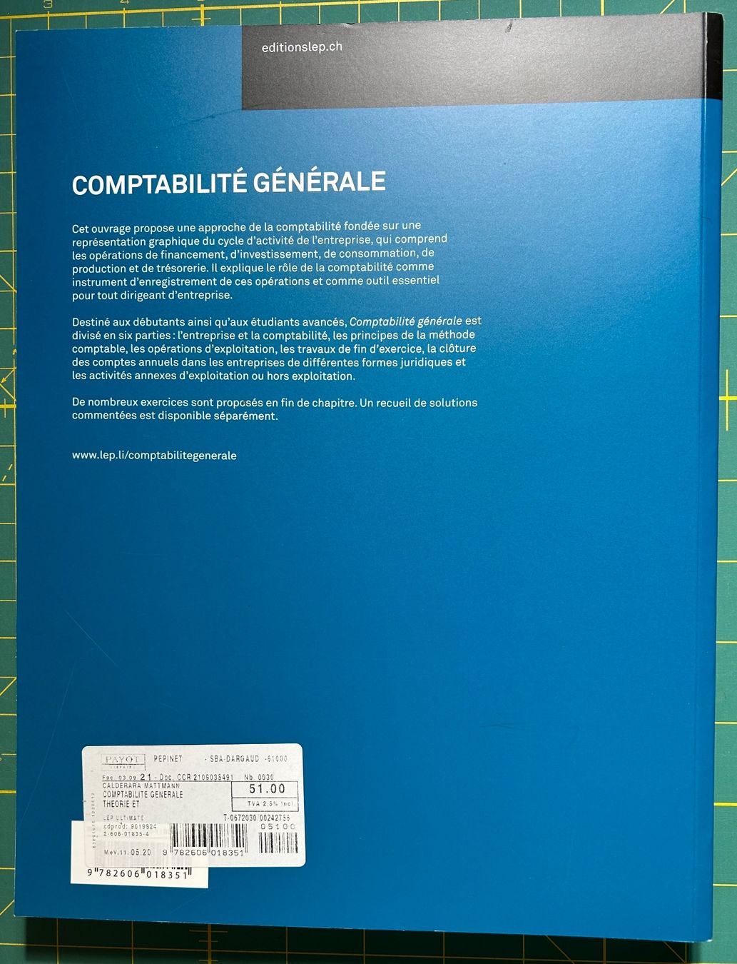 Libri: Lot de 2 livres de comptabilité générale – Nuovo (secondo la descrizione) da Bouveret venduto da sev_qj7l 1