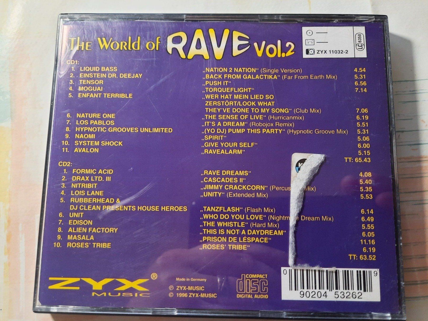 CD: Cd World of rave volume 2 – Usato da Pully venduto da bro_n52j 2