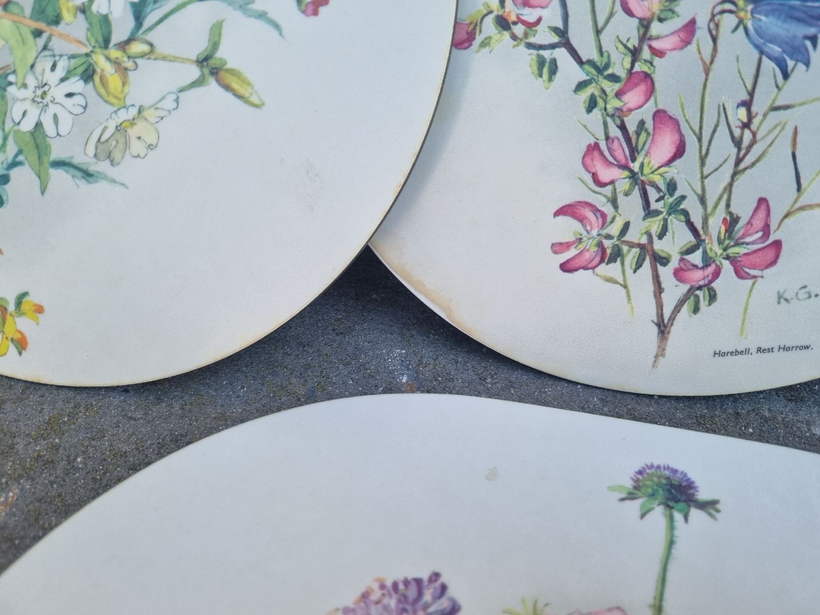 Piatti: Rare Hartplastikteller  – Usato da Ostermundigen venduto da vintage60 5