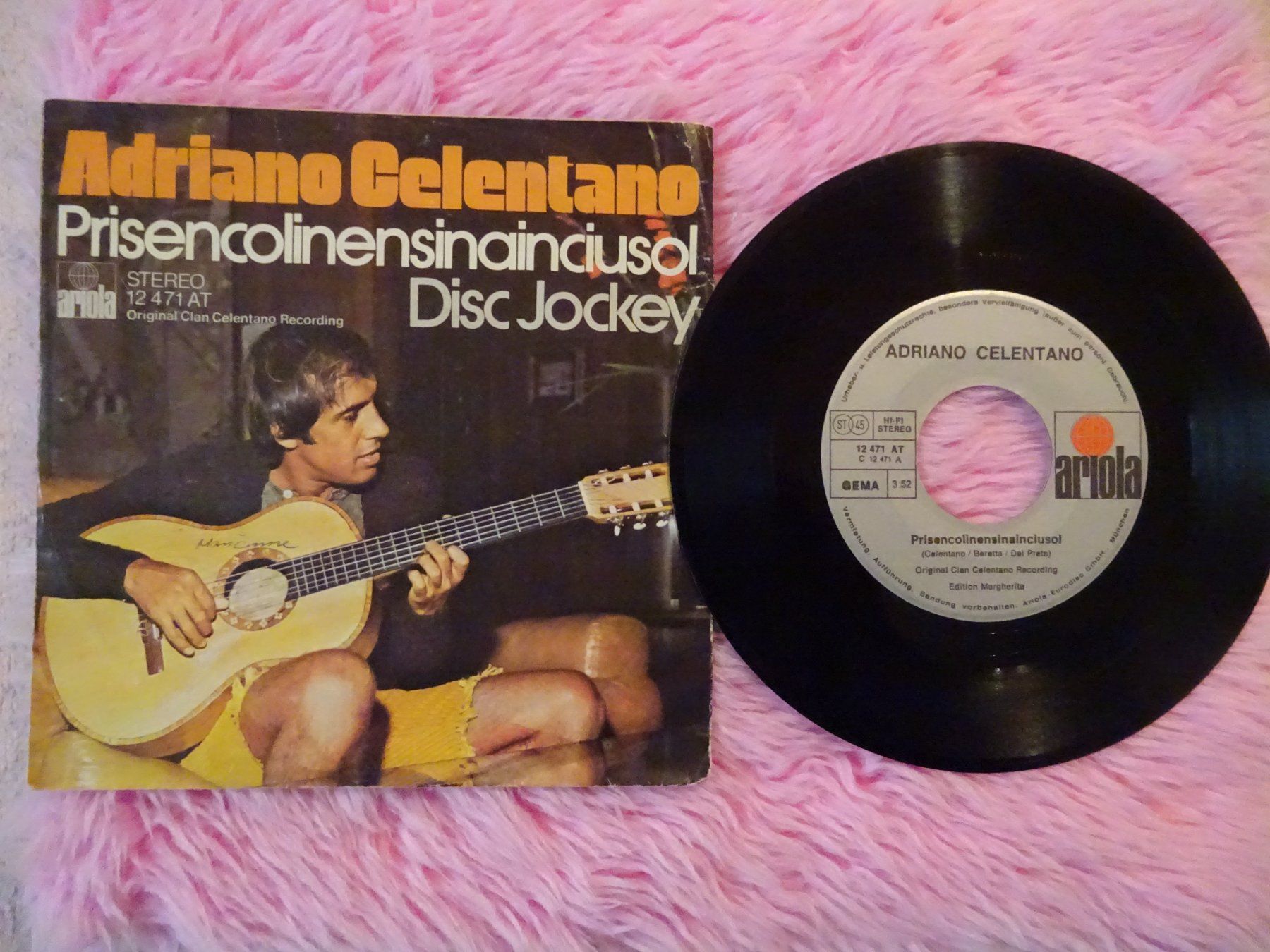 Dischi in vinile: ADRIANO CELENTANO ** 4 TOP TITEL – Usato da Luzern venduto da xrayspex99 4