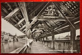 Luzern Kapellbrücke (erbaut 1333)