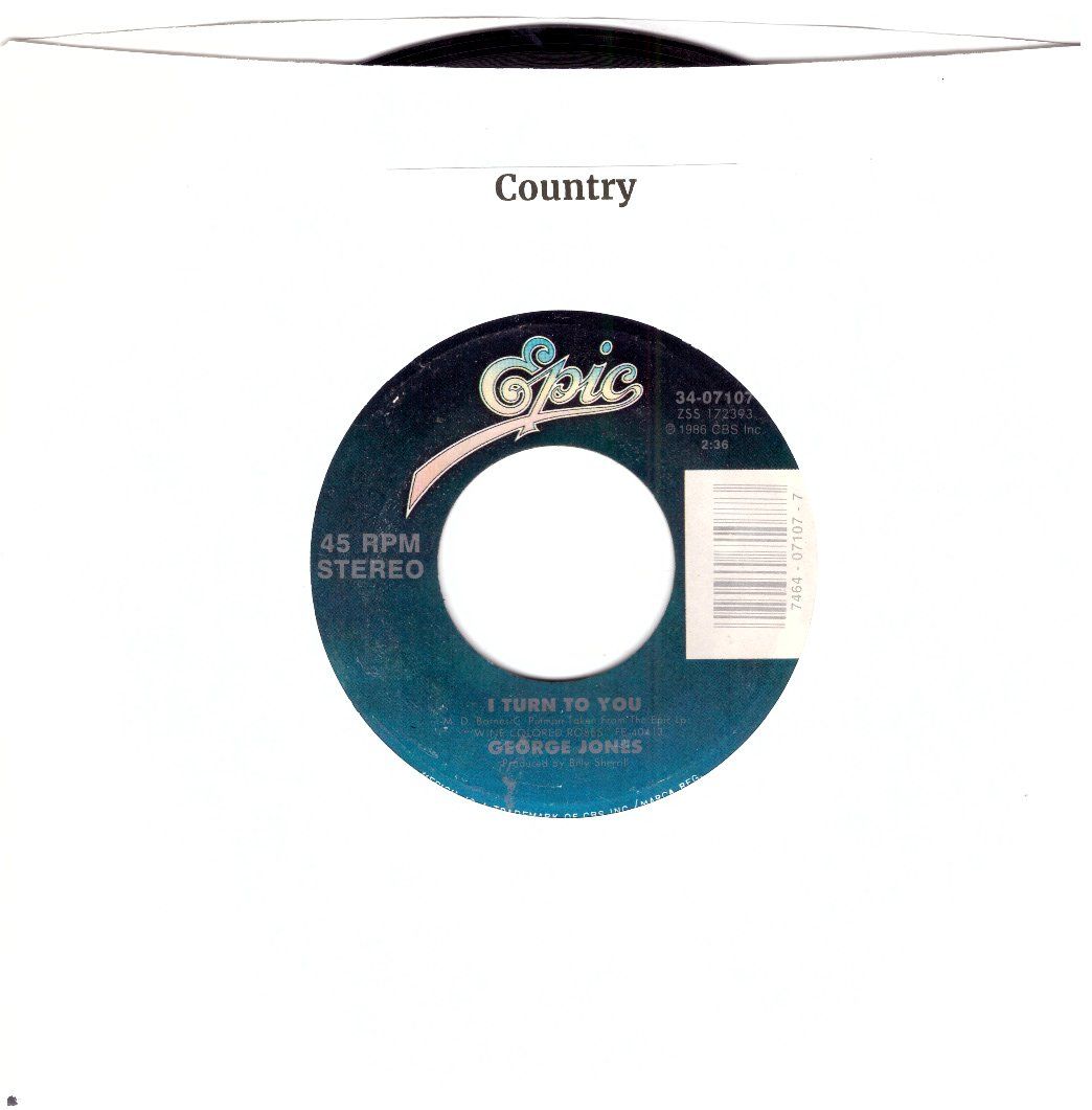 Vinyles: GEORGE JONES – D'occasion à Bassersdorf par house-of-vinyl