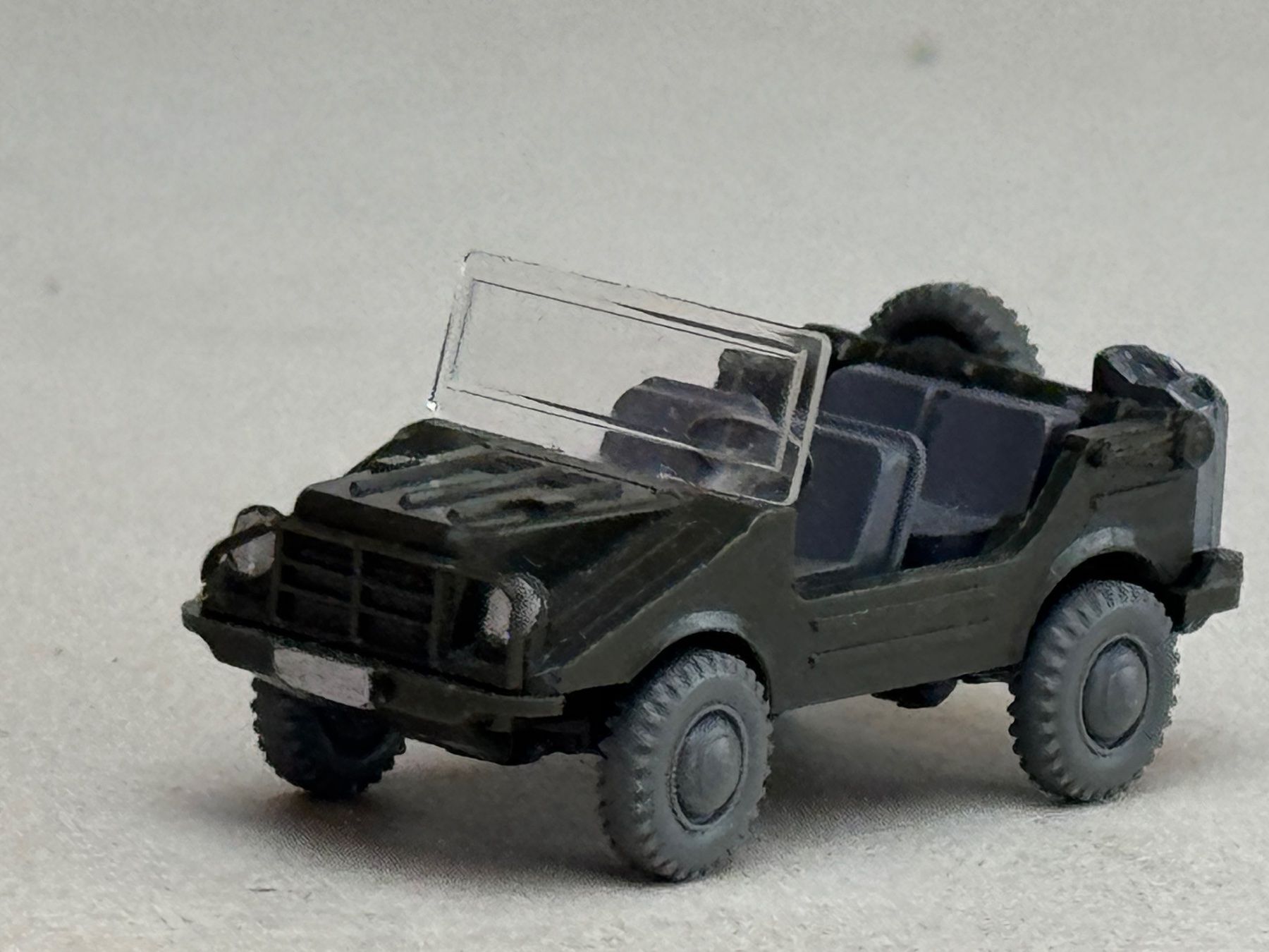 Wiking Modellini d'auto: EB- Wiking DKW Munga olivgrün – Usato da Elm venduto da Wikmtz