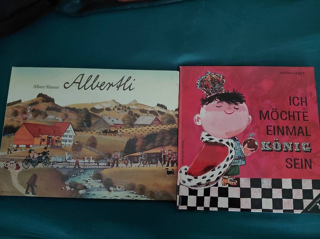 Livres: Ich möchte einmal König sein/ ALbertli. 2 Bücher – D'occasion à Zollikerberg par Inhal