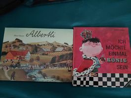 Ich möchte einmal König sein/ ALbertli. 2 Bücher