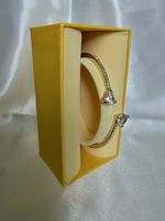 Swarovski Armreif gold ✨ Herz Zirkonia Bangle ✨ inkl. Origin