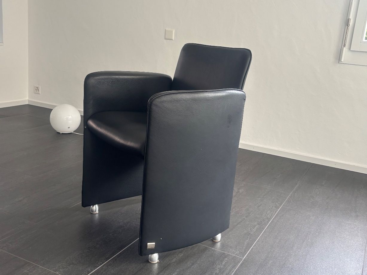 Stühle: 2 Lederstühle 65x60x85 – Gebraucht aus Dänikon ZH von Simpam 1