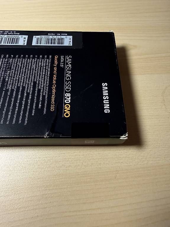 Dischi rigidi: Samsung 870 QVO 1TB Originalverpackt – Usato da Schaffhausen venduto da sappel 1