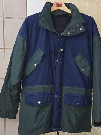 Helly Hansen Winterjacke blau gruen Groesse S ungetragen