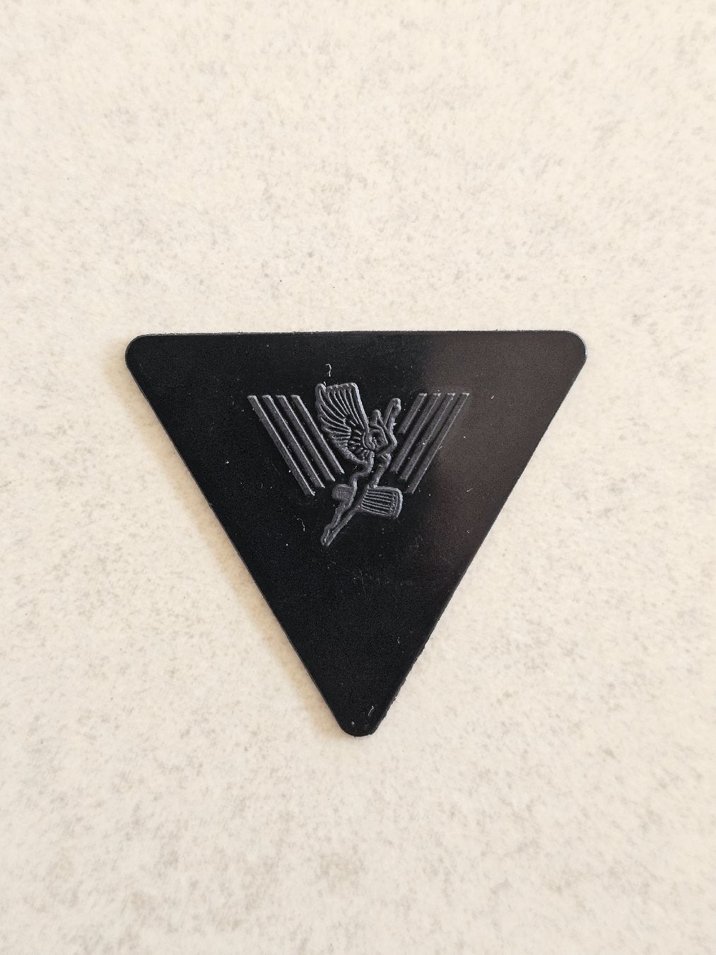 Strumenti musicali: SANTANA Stage Used Guitar Pick / Plektrum – Usato da Biel/Bienne venduto da Samos86 1