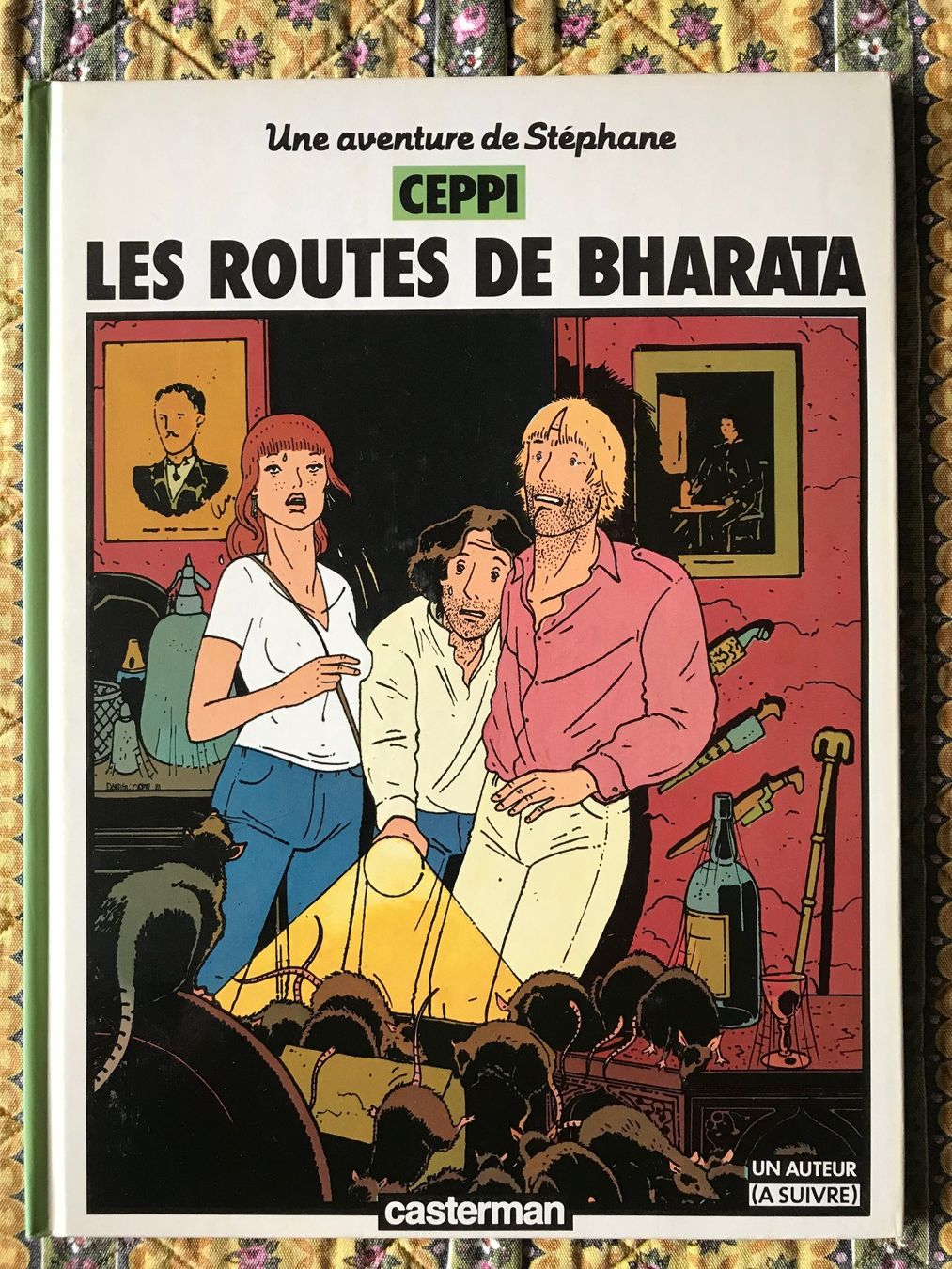 Fumetti: UNE AVENTURE DE STEPHANE - CEPPI - LES ROUTES DE BHARATA – Usato da Commugny venduto da MCapital