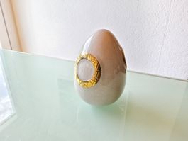 Superbe oeuf décoratif en Emaux de Longwy