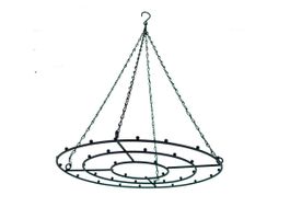 Gestell zum Hängen für Deko/Ausstellung aus Metall D: 33cm