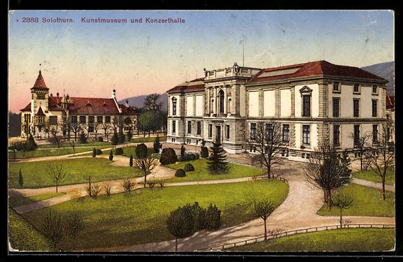 Cartes postales: Solothurn, Kunstmuseum und Konzerthalle – D'occasion à Berlin par bartko-reher
