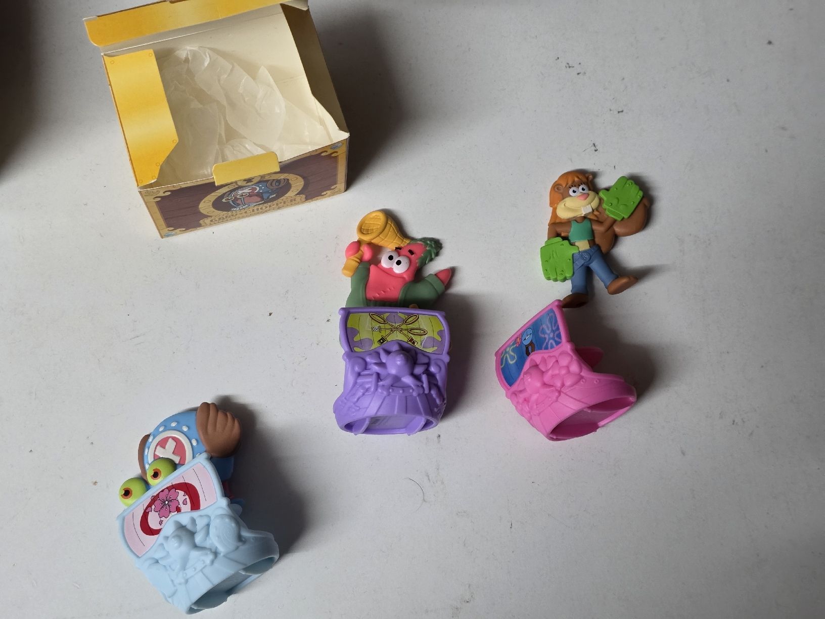 Figuren: SpongeBob Figuren McDonalds  – Gebraucht aus Dorf von Echo_Elements
