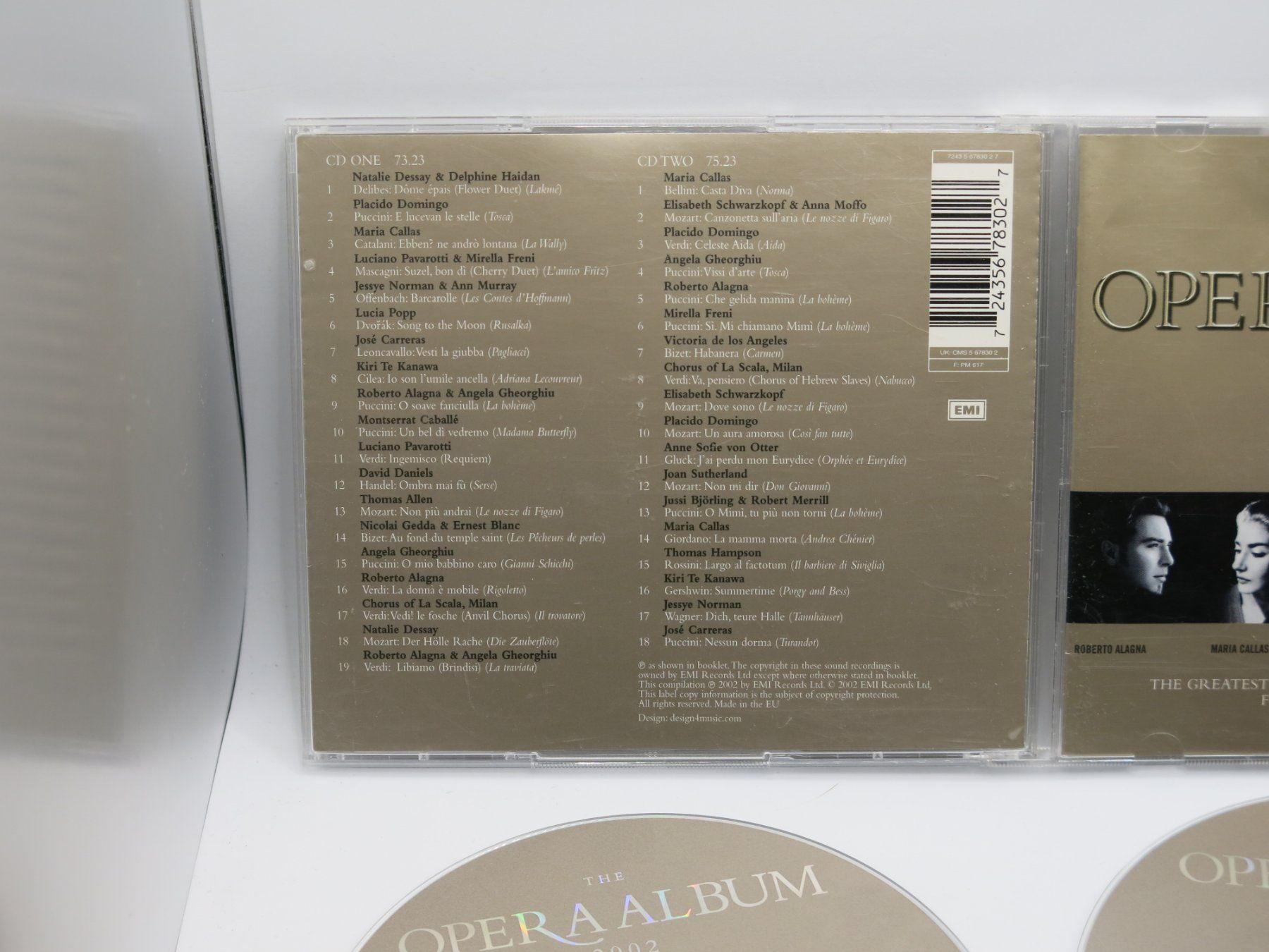 CDs: CD The Opera Album 2002 / Booklet mini damage – Gebraucht aus Ernetschwil von luisvonerni 1