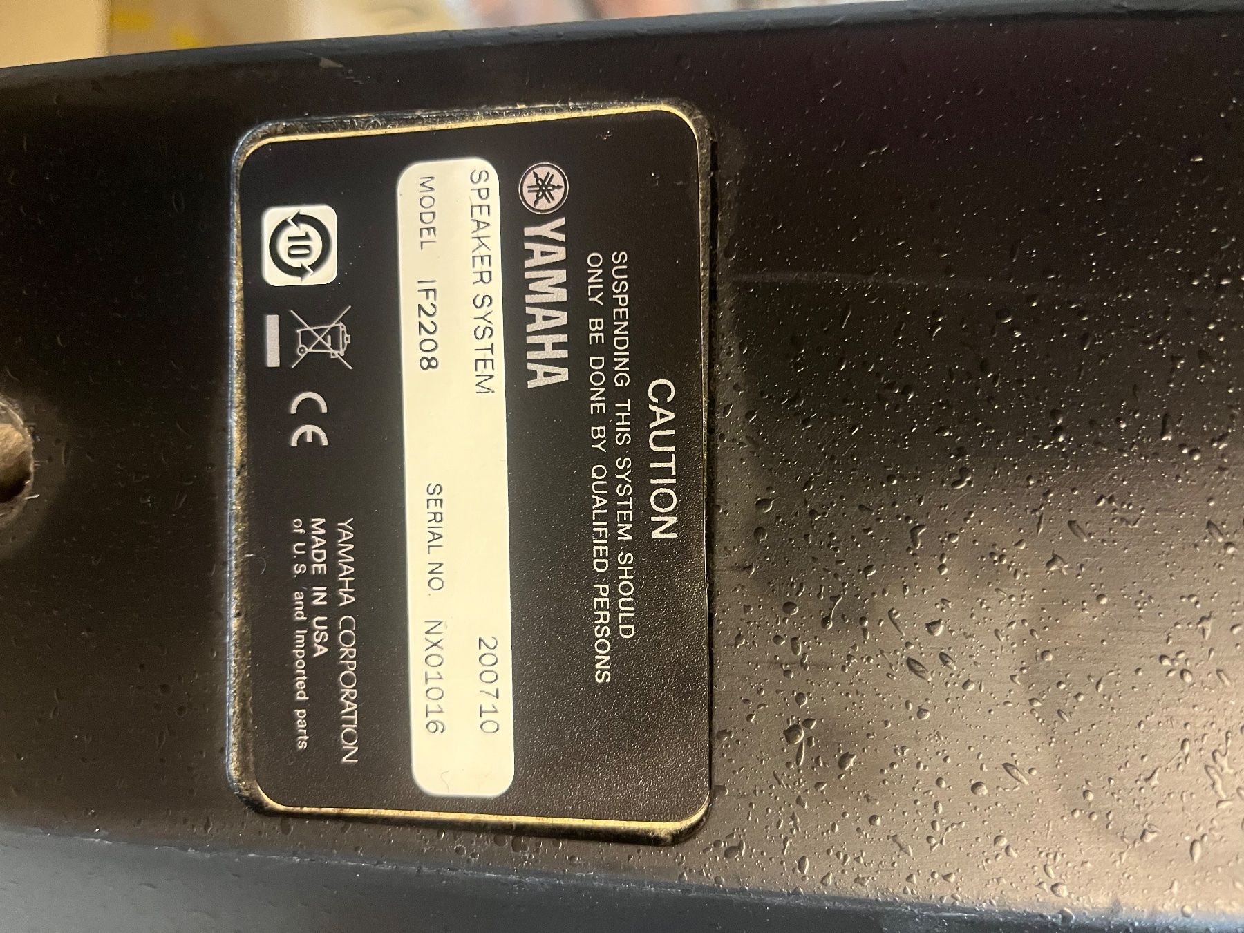 Yamaha Casse acustiche: Yamaha Lautsprecher IF2208 – Usato da Zürich venduto da tomgreenius 2