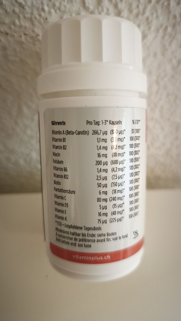 Cibi & Specialità: vitaminplus Multivit 60 Kapseln NEU – Nuovo e nell'imballaggio originale da Uster venduto da Vega56 1