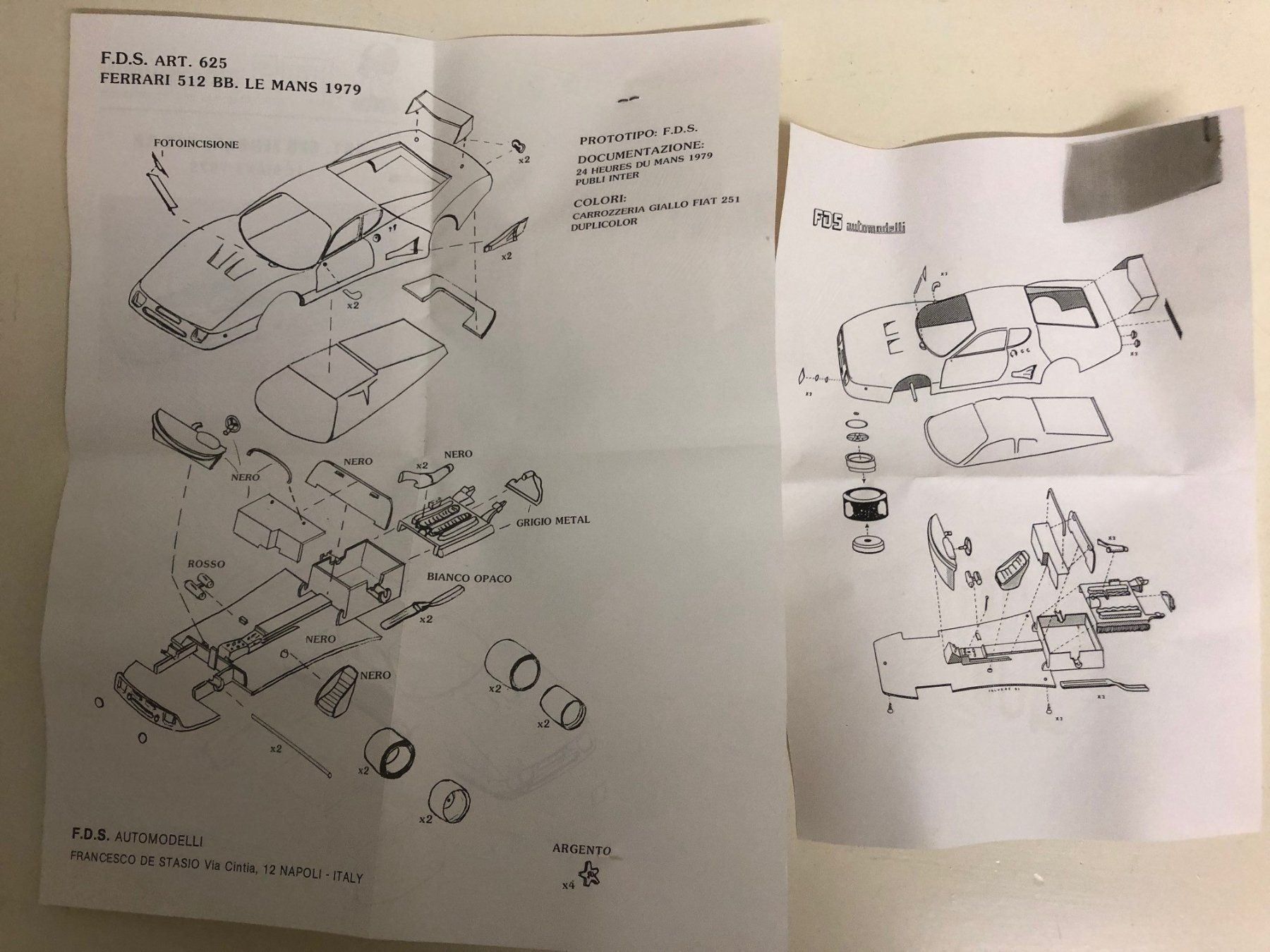 Ferrari Modellautos: FDS-Kit Ferrari 1/43 – Neu (gemäss Beschreibung) aus Muttenz von Gucci2005 3