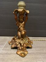 Magnifique Lampe ange vintage début 20ème