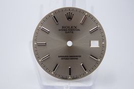 Rolex Oyster perpetual date silver dial 15200