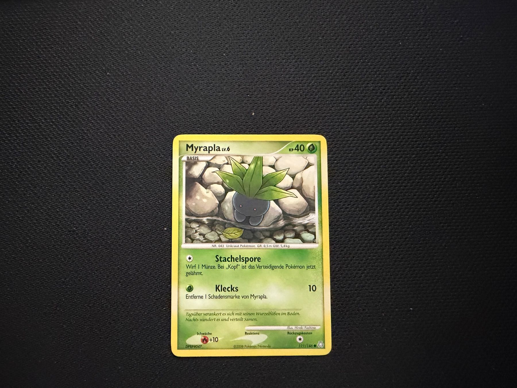 Pokémon Carte collezionabili: Myrapla 111/146 – Usato da Zürich venduto da mountainwizard00
