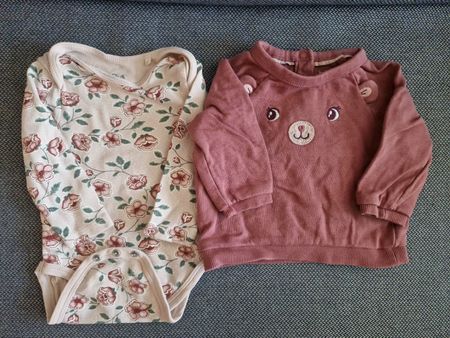 Baby Set C&A Body und Pullover Gr 68