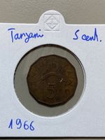 Tanzanie - 5 cents - 1966