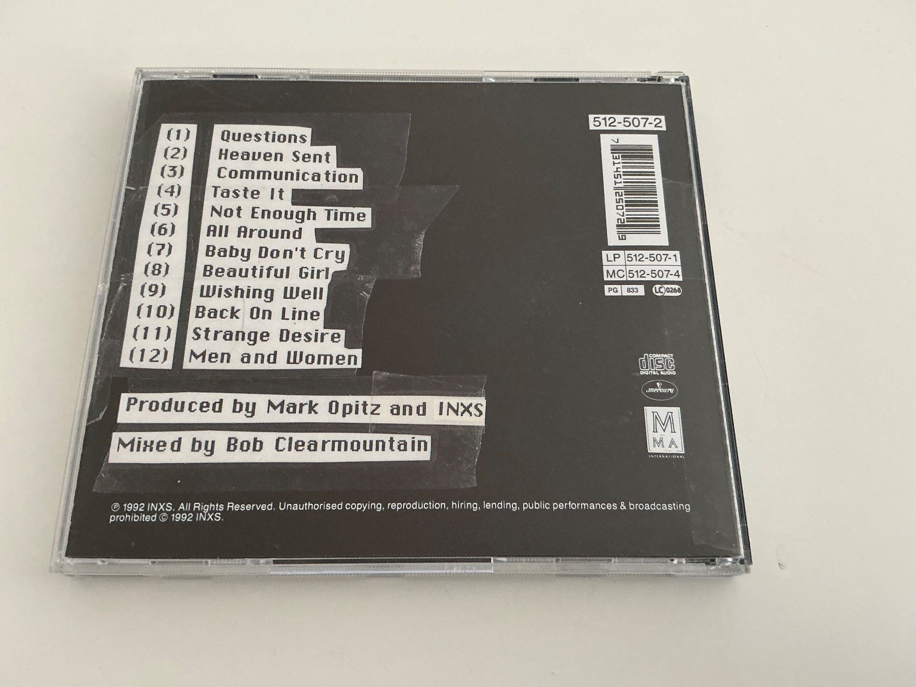 CDs: INXS / Welcome to wherever you are / 1992 – Gebraucht aus Dübendorf von Troll_88 1