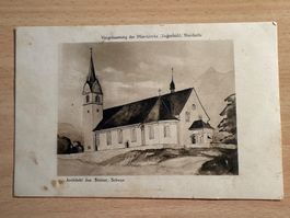 Ansichtskarte Pfarrkirche Ingenbohl Nordseite Architekt S...