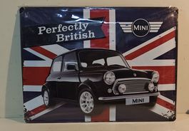 Blechschild von MINI- Perfekt für Sammler! Neu. (nov7021