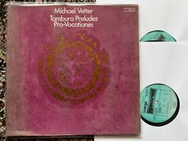 Michael Vetter – Overtones Voice & Tambura 2 LP GEWASCHEN