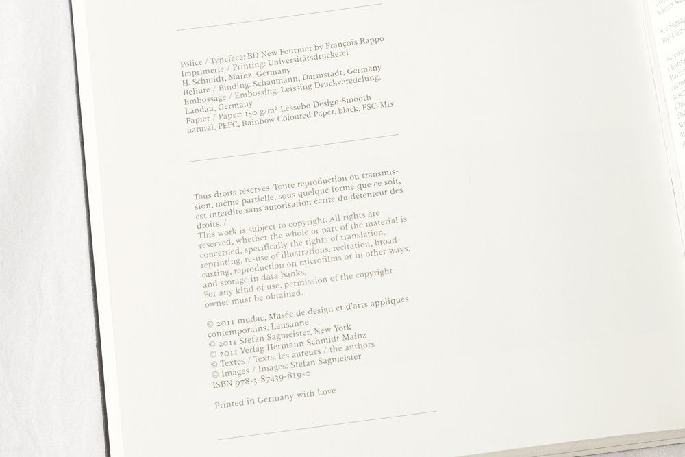 Bücher: Sagmeister : another book – Gebraucht aus Morgins von Laurentcorinne 3