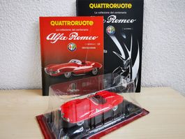 Quattroruote Hachette 1/25 Alfa 1900 Discovolante +Buch+Heft