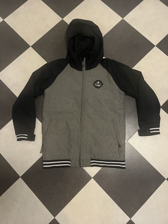 Burton Dryride Jacke 170cm grau/schwarz, ideal für den Winte