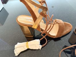 iBLUES Sandalen Schnürung new, neu braun 38