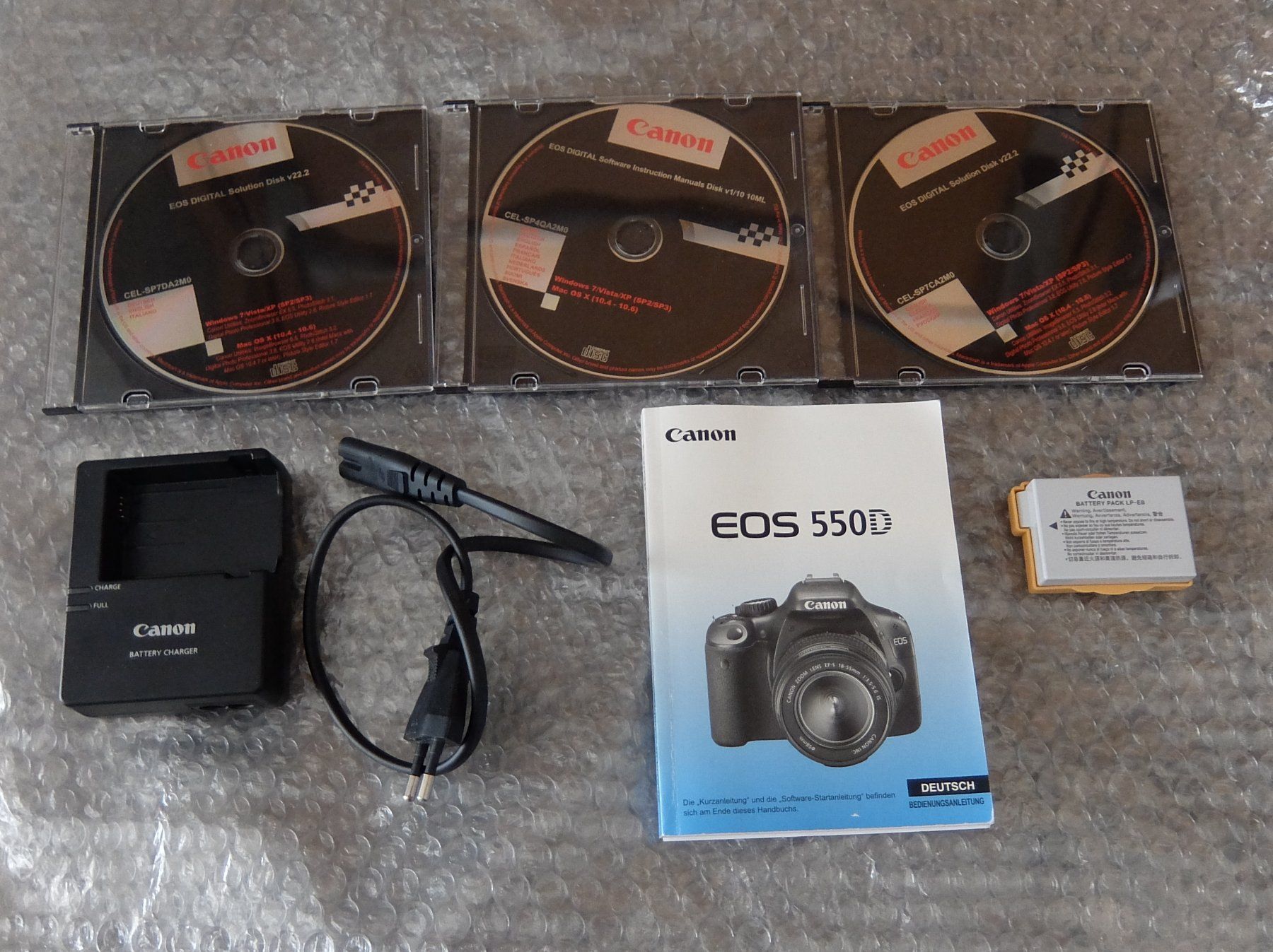 Canon Appareil photo: Canon EOS 550D Spiegelreflex Kamera mit Objektiv – D'occasion à Basel par Elektronik_Markt 9