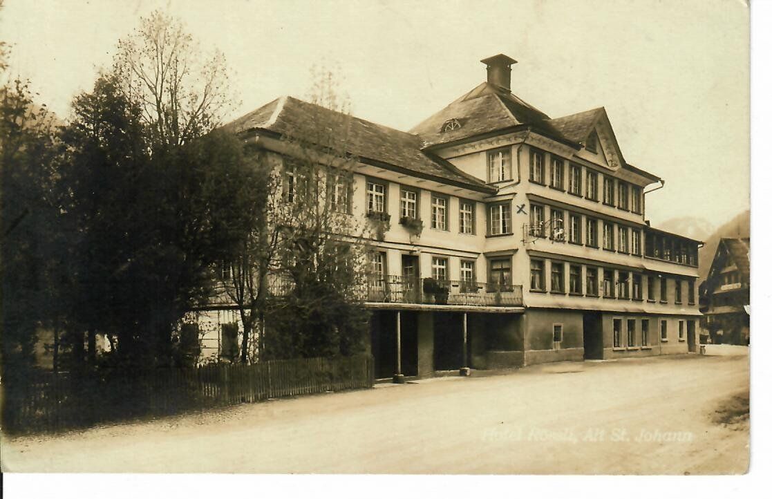 Cartoline postali: Hotel Rössli alt St. Johann – Usato da Hochdorf venduto da Ziegel-16