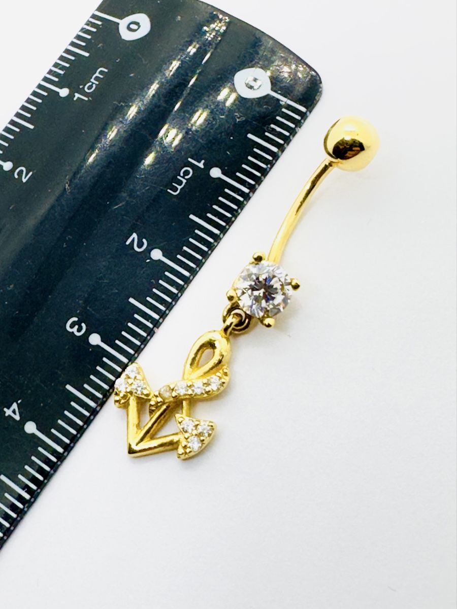 Gioielli per piercing: 750/18 Karat Gold Piercing NEU – Nuovo e nell'imballaggio originale da Murg venduto da MTGold