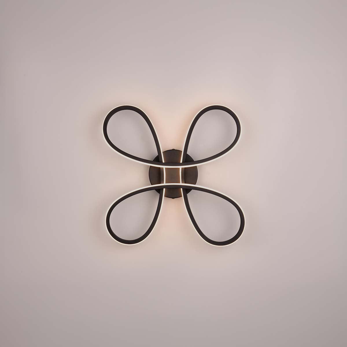 Kronleuchter & Deckenlampen: LED Deckenleuchte, Schwarz, 40 x 40 cm – Neu (gemäss Beschreibung) aus Kreuzlingen von Smart-Light 3