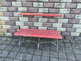 Antiker Gartenbank Klappbar 